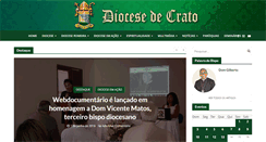 Desktop Screenshot of diocesedecrato.org